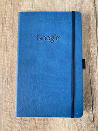 Quaderno a righe stile Moleskine by Google