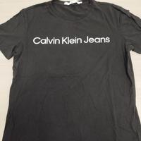 T-shirt Uomo Nera "Calvin Klein Jeans" taglia XL