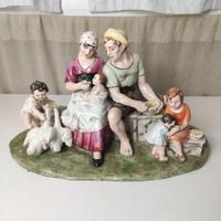Statua Gruppo in Ceramica 45cm - Carmelo Ganci