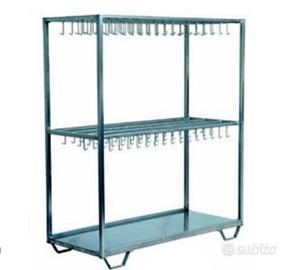 Giostra carrello per carne prosciutto salumi