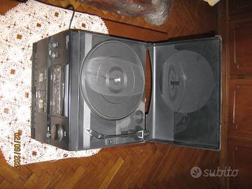CUBO CON RADIO, GIRADISCHI,2 DECK MUSICASSETTE