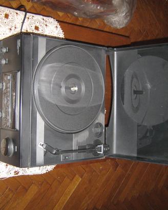 CUBO CON RADIO, GIRADISCHI,2 DECK MUSICASSETTE