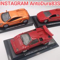 3 Modellini Lamborghini Con Difetti 