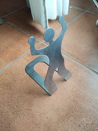 fermalibro in metallo