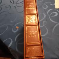 Libro rilegato in pelle LA DIVINA COMMEDIA
