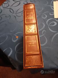Libro rilegato in pelle LA DIVINA COMMEDIA