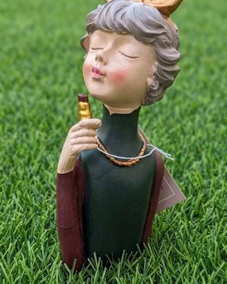 Statuetta Decorativa "Amélie" in Resina 