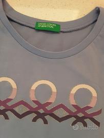 maglietta benetton per bambina