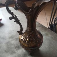 vaso in ottone vintage 