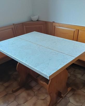 cassapanca con tavolo