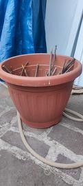 vaso plastica tondo 