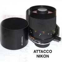 Tele TAMRON SP 500mm f-8 MACRO + attacco nikon