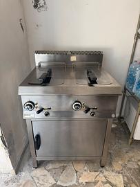 Friggitrice professionale doppia Vasca OFFCAR