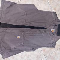 Carharrt vest grigio taglia M