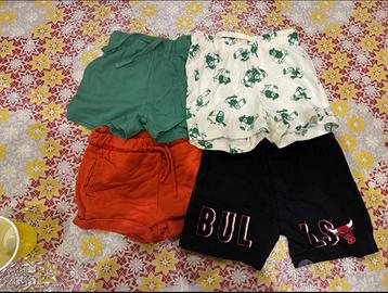 Set di pantaloncini per neonato 12-18 mesi