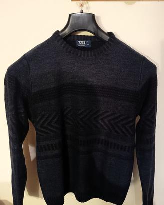 Maglione blu marca 72D tg. L