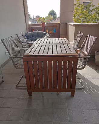 Tavolo da esterno IKEA ÄPPLARÖ allungabile 