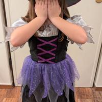 Vestito Carnevale Strega 6-8 anni