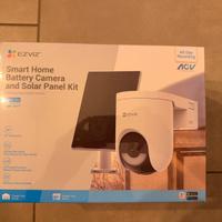 Ezviz HB8 Lite Kit Cam Wi-Fi 2K + Pannello Solare