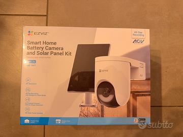 Ezviz HB8 Lite Kit Cam Wi-Fi 2K + Pannello Solare