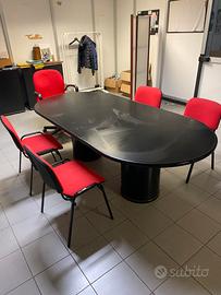Tavolo riunioni con 5 sedie