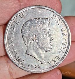 Piastra 120 grana 1844, Ferdinando II