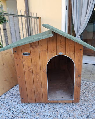 Cuccia da esterno in legno per pastore