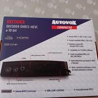 Decoder  tv nuovo