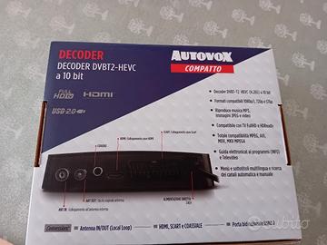 Decoder  tv nuovo