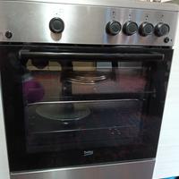 cucina libera installazione Beko a gas 