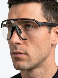 Occhiali 2 in 1 fotocromatici ciclismo running sci