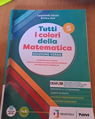 9788849426762  tutti i colori della matematica 5