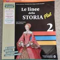 Libro Le linee della storia Plus 2 + DVD + Atlante