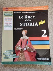 Libro Le linee della storia Plus 2 + DVD + Atlante