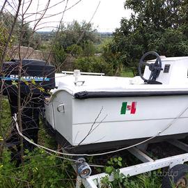 barca trimarano 4 mt