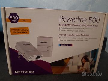 Powerline Netgear amplificatore segnale internet