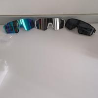 Occhiali da sole sportivi 3pz