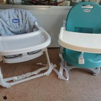 Seggiolini pappa da tavolo alza sedia