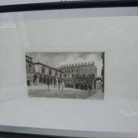 Acqueforti Verona Piazza dei Signori Stampe d'Arte