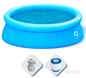 PISCINA AUTOPORTANTE GONF. diam. 360cm - h.76cm
