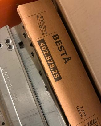 Binario guida di scorrimento Besta IKEA