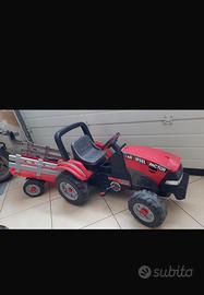 Trattore pegperego con rimorchio