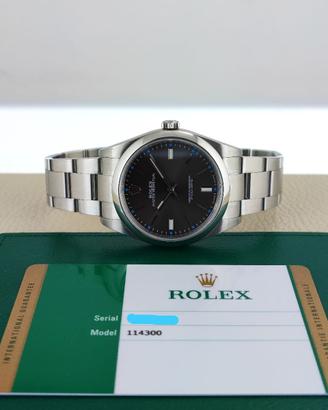 Rolex Oyster Perpetual 39 Ref. 114300 Warranty