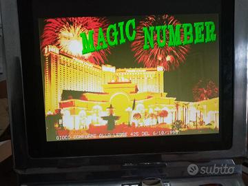 usata,videogioco  videopoker magic number €90