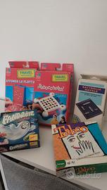 Lotto 5 Giochi da Tavolo da Viaggio e Vintage