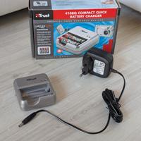 Caricabatterie compatto e veloce pile Trust