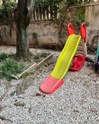 scivolo e cavallino a dondolo da esterno