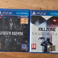 Killzone Shadowfall + Hidden Agenda PS4