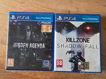 Killzone Shadowfall + Hidden Agenda PS4