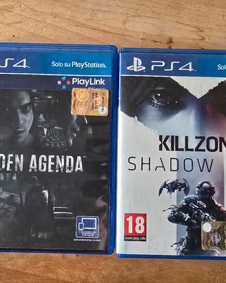 Killzone Shadowfall + Hidden Agenda PS4